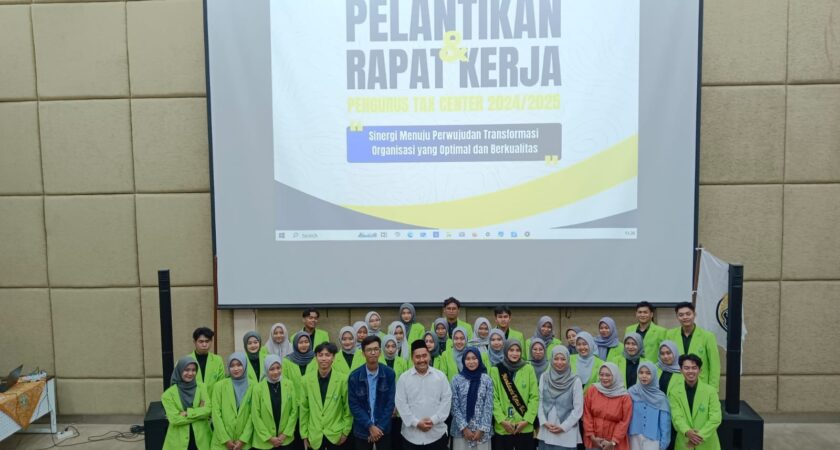 Pelantikan dan Rapat Kerja Pengurus Tax Center UIN Walisongo Semarang Periode 2024-2025