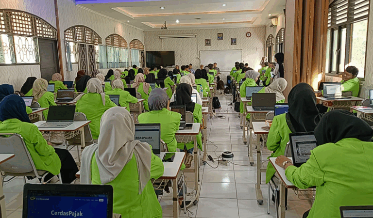 UJIAN KOMPETENSI CERTIFIED TAX TECHNICIAN (CTT) SUKSES DIGELAR, KOLABORASI PRODI AKUNTANSI SYARIAH DAN PIRANHA SMART CENTER