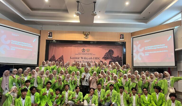 HMJ Akuntansi Syariah UIN Walisongo Kunjungi Kanwil Bea Cukai: Kupas Regulasi hingga Pajak Global