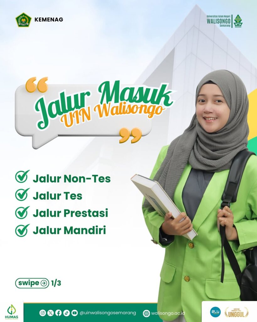 Jalur Masuk UIN Walisongo