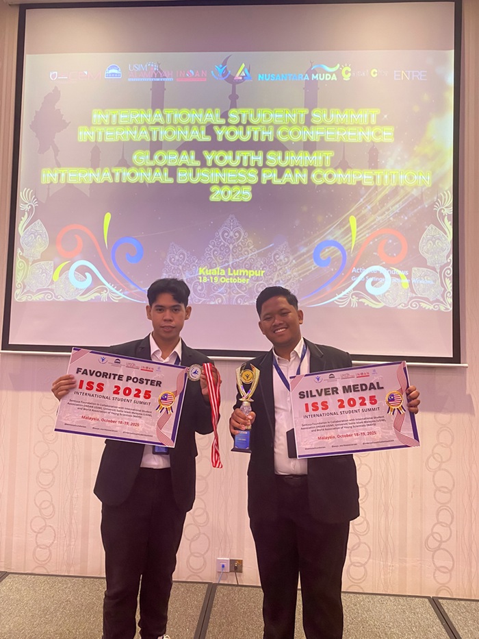 Prestasi Internasional: Kolaborasi Mahasiswa akuntansi syariah fakultas ekonomi dan bisnis islam dan Fakultas Syariah Hukum UIN Walisongo Berbuah Silver Medal di International Student Summit 2025